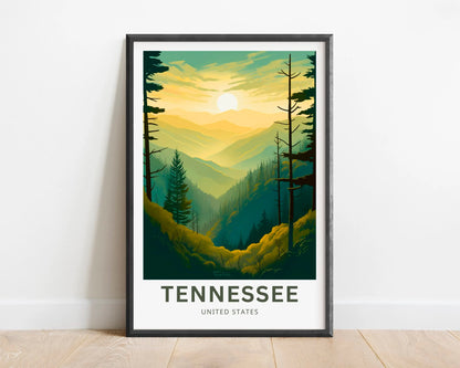 Tennessee Travel Poster