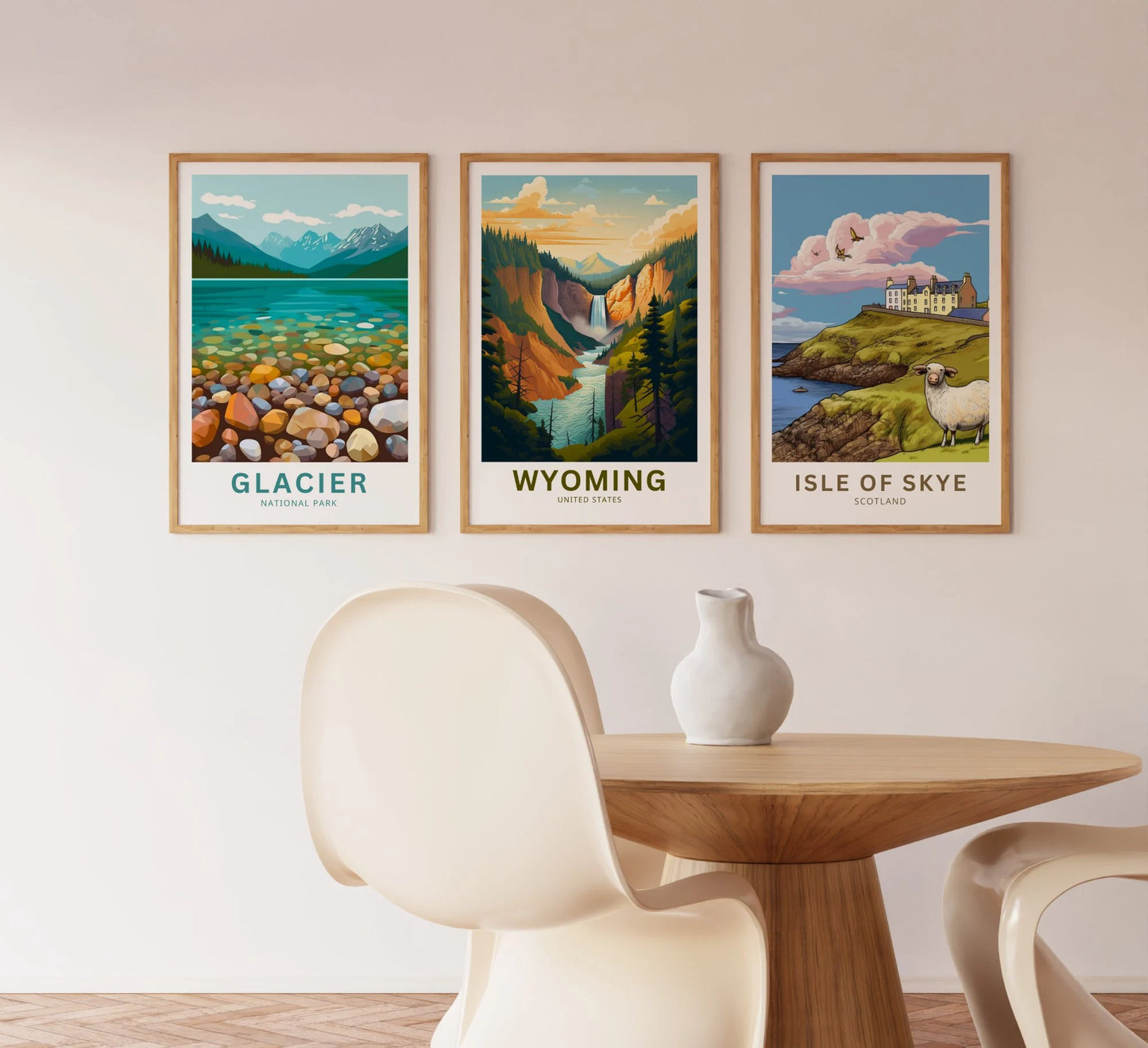 Wyoming Travel Poster