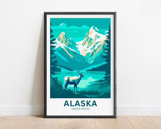 Alaska Travel Poster