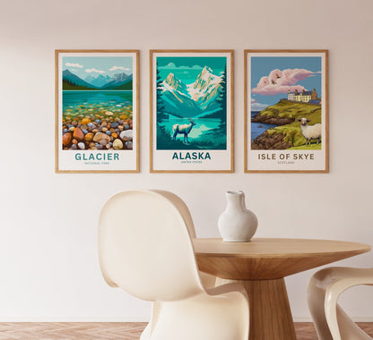 Alaska Travel Poster