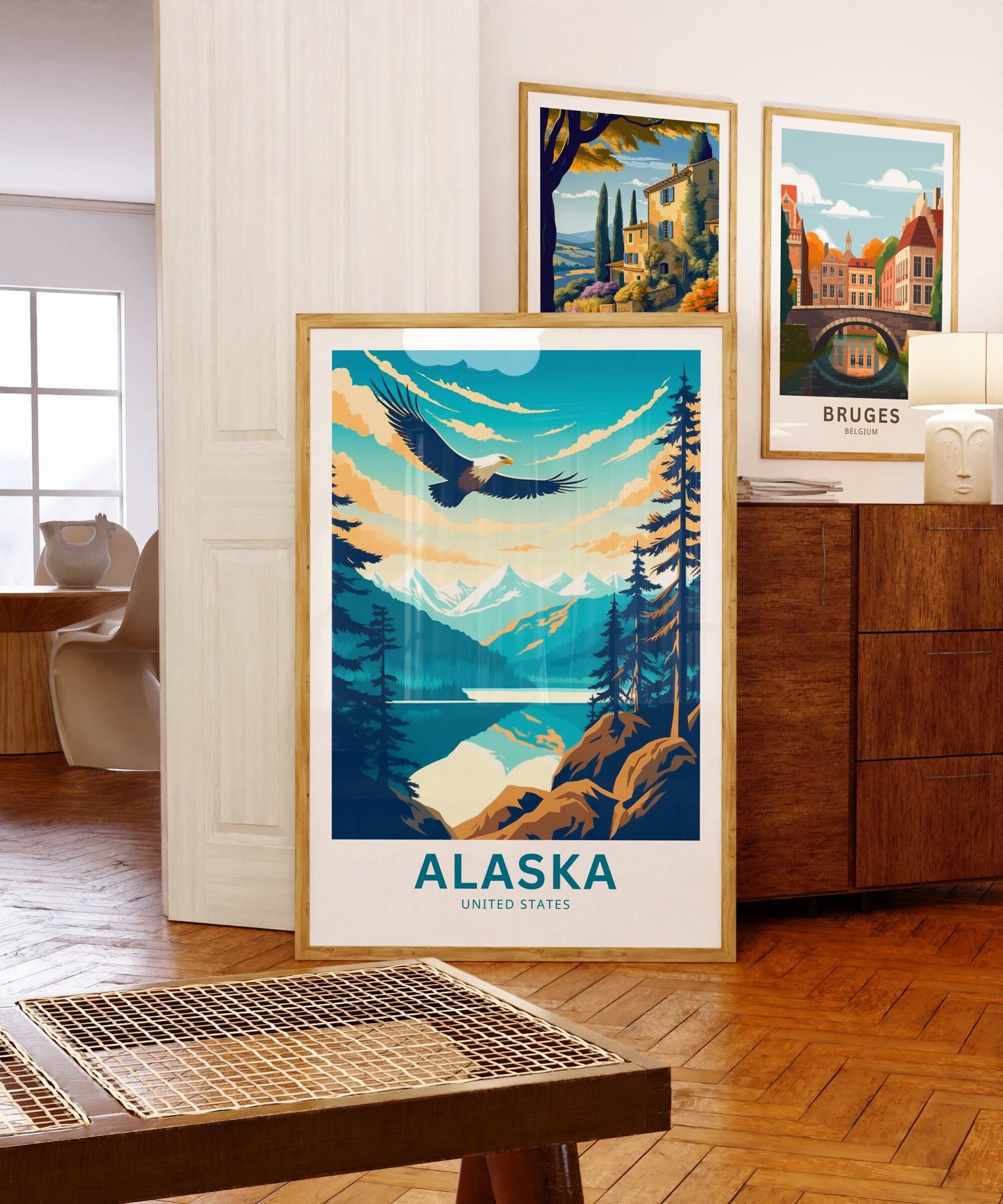 Alaska Travel Print - Wild Frontier