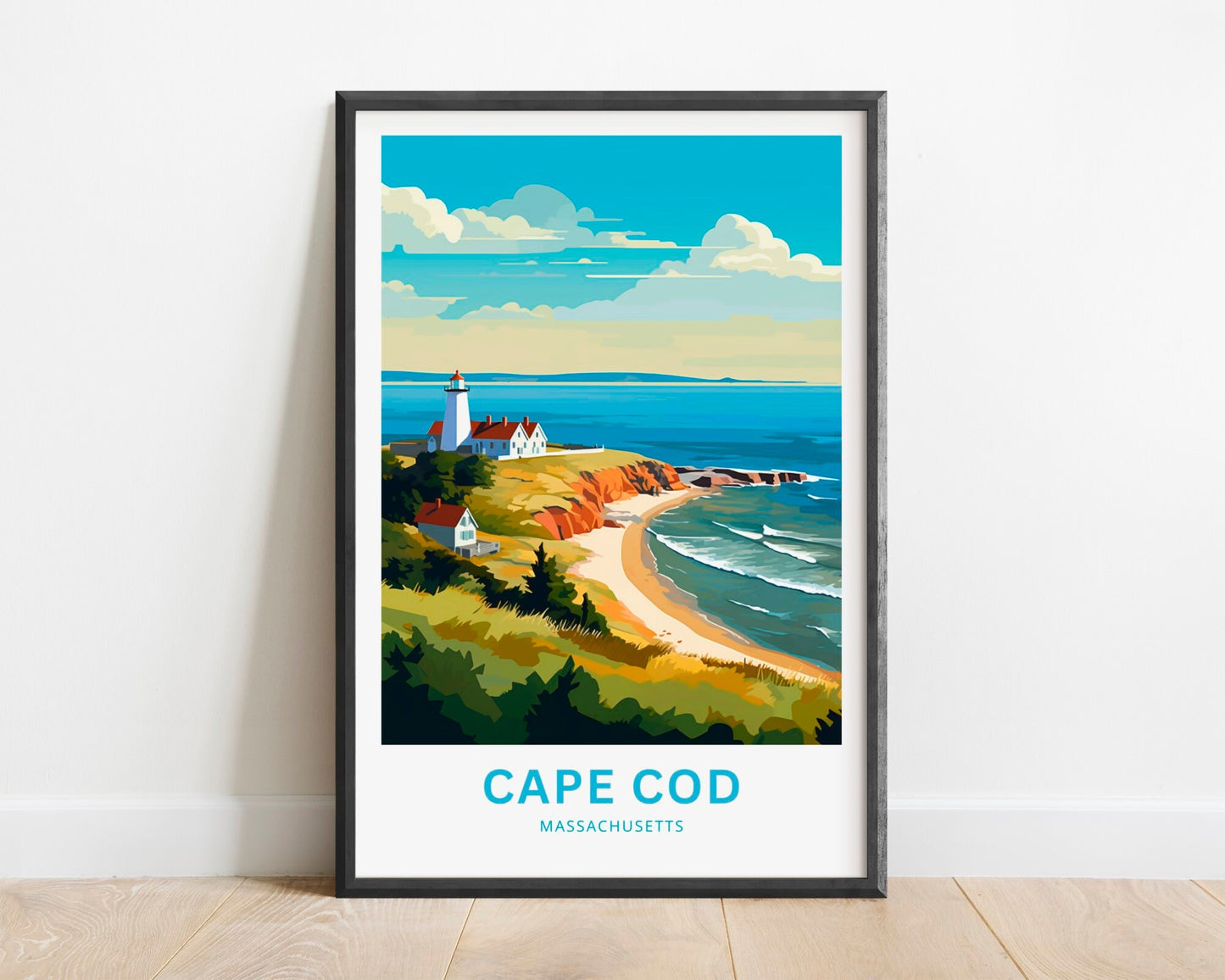 Cape Cod Travel Poster