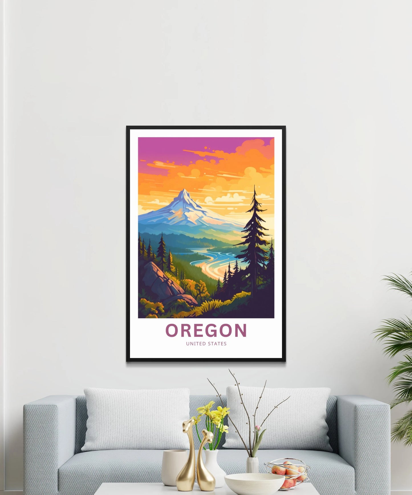 Oregon Travel Poster