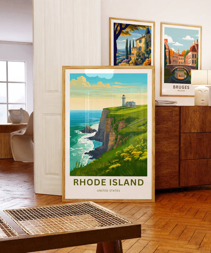 Rhode Island Travel Poster