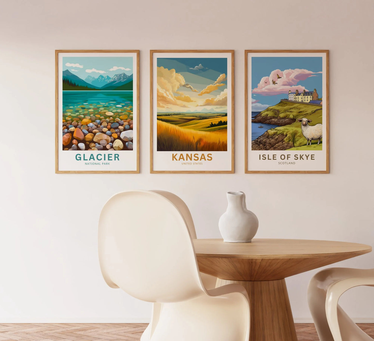 Kansas Travel Poster