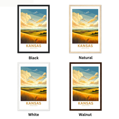Kansas Travel Poster