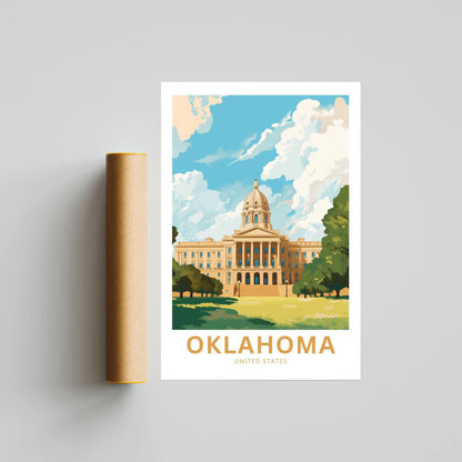 Oklahoma Travel Poster