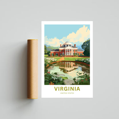 Virginia Travel Poster