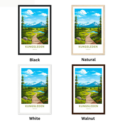 Kungsleden Travel Poster