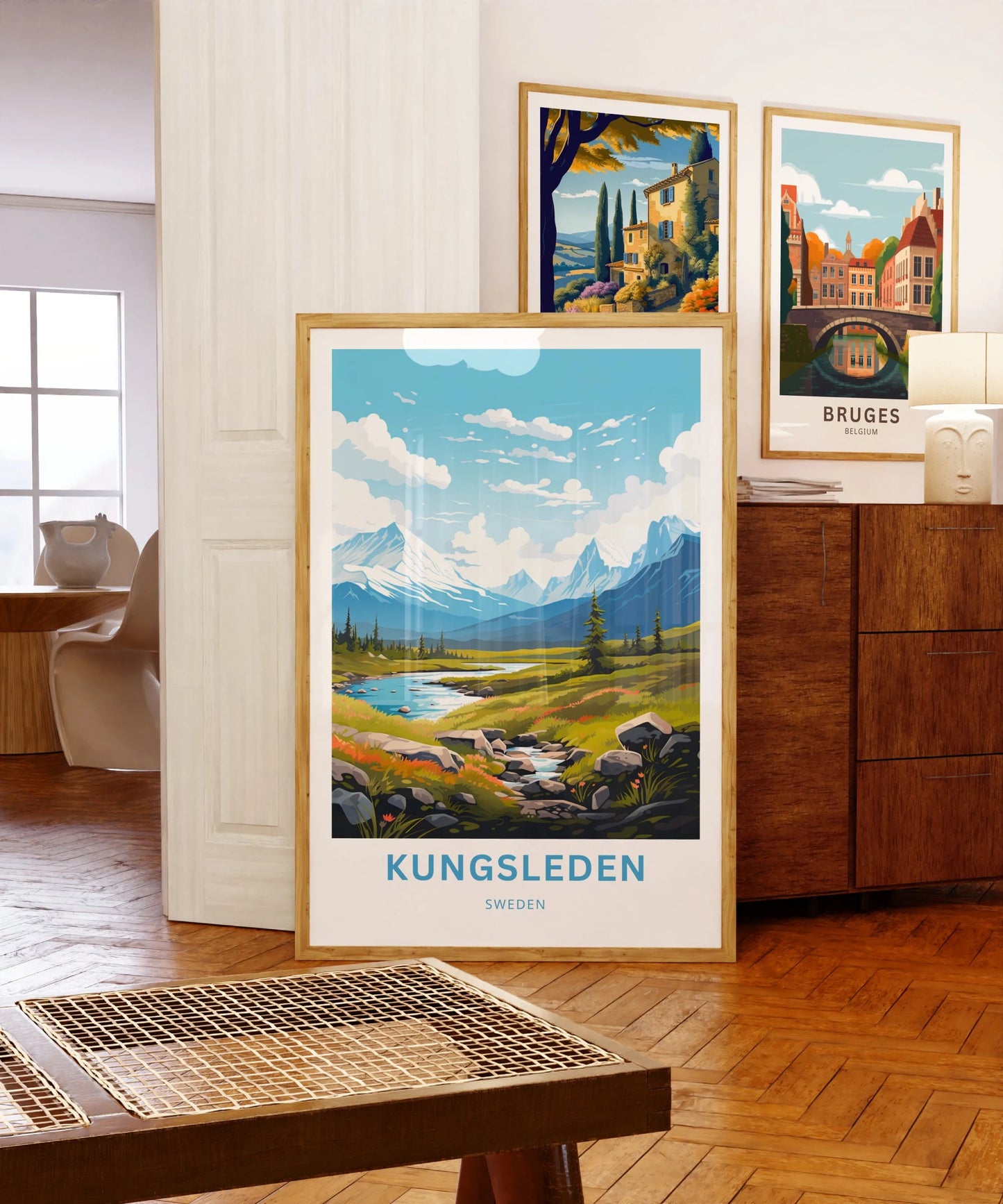 Kungsleden Travel Poster