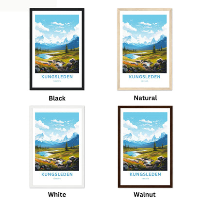 Kungsleden Travel Poster