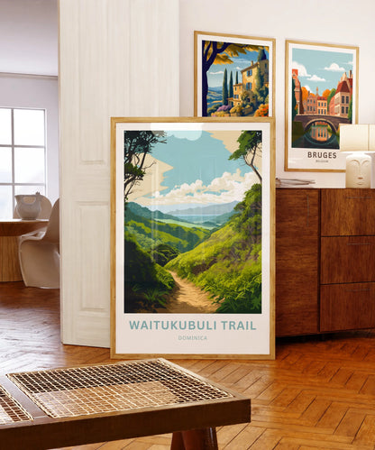 Waitukubuli Trail Travel Poster