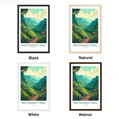 Waitukubuli Trail Travel Poster