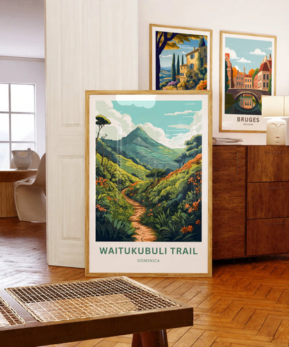 Waitukubuli Trail Travel Poster