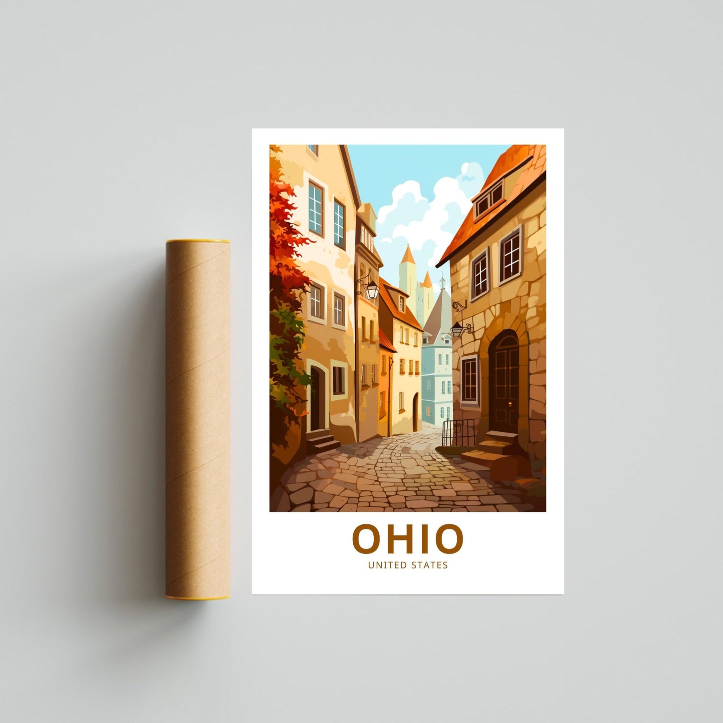 Ohio Travel Poster