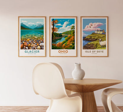 Ohio Travel Poster