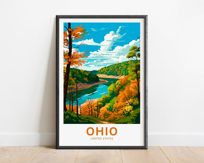 Ohio Travel Poster