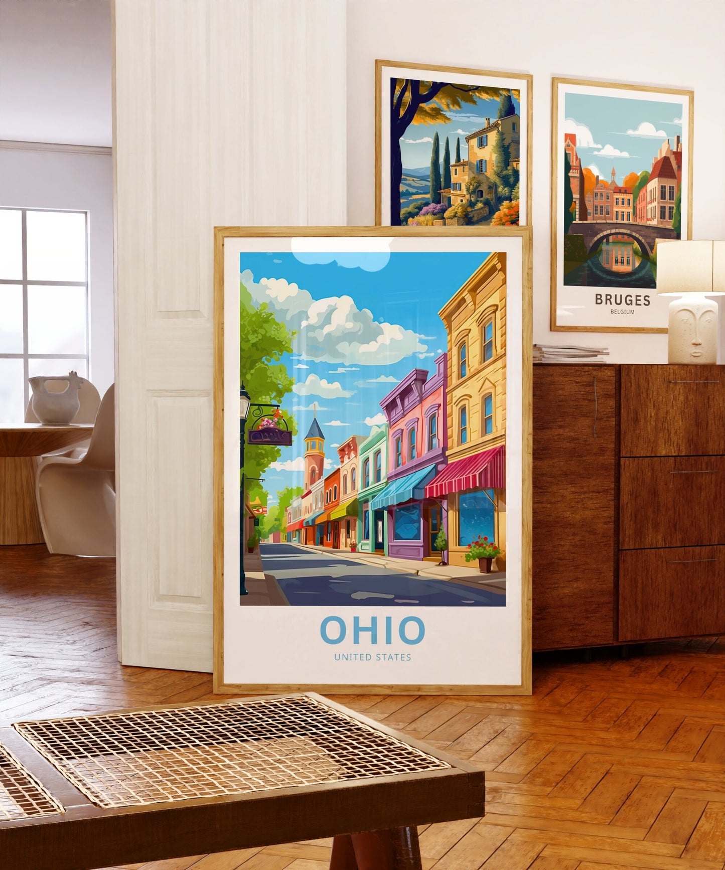 Ohio Travel Poster