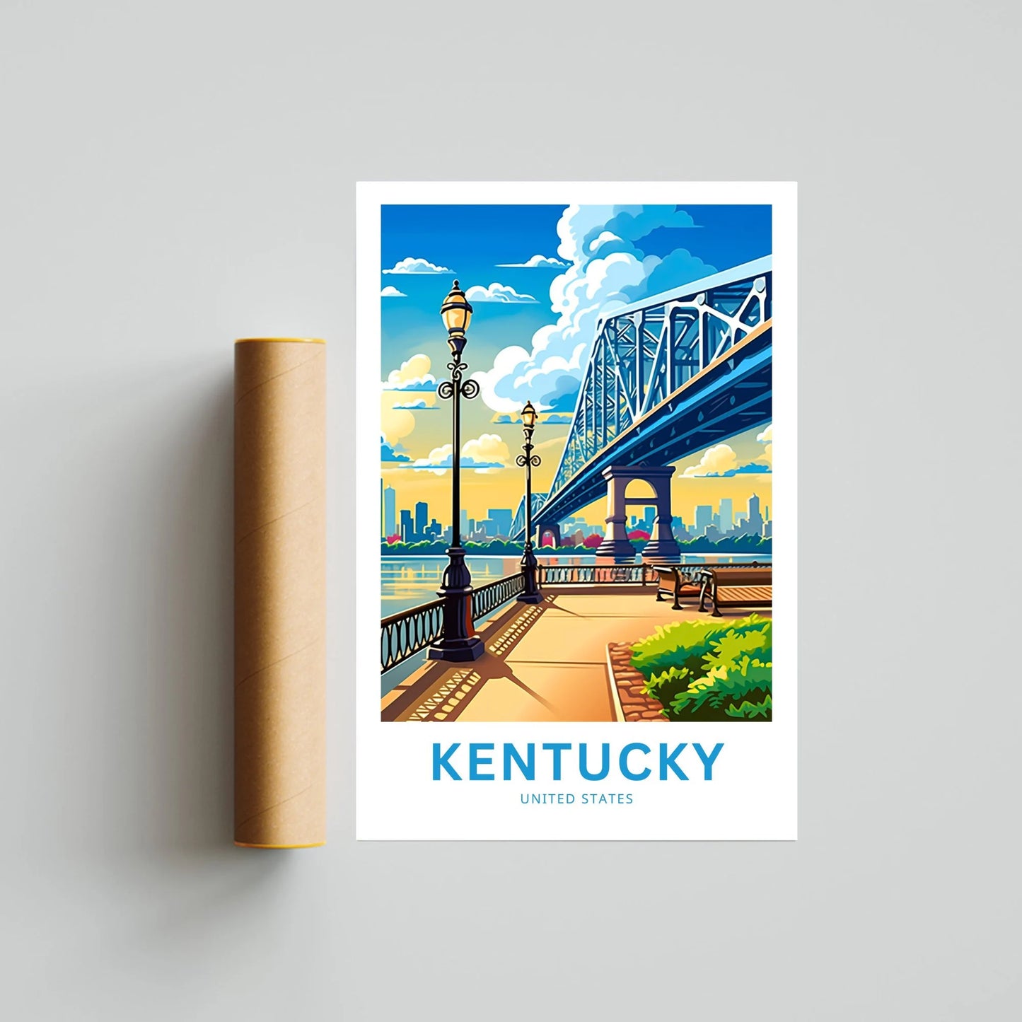 Kentucky Travel Poster