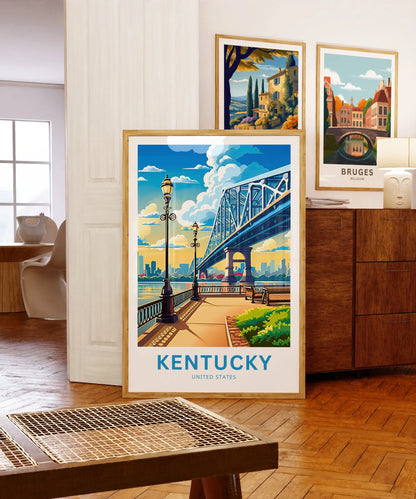 Kentucky Travel Poster