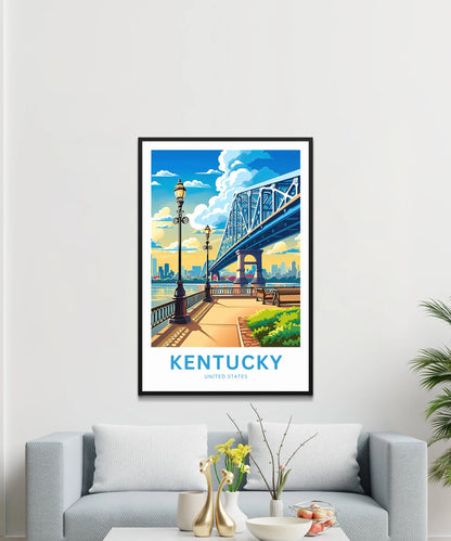 Kentucky Travel Poster