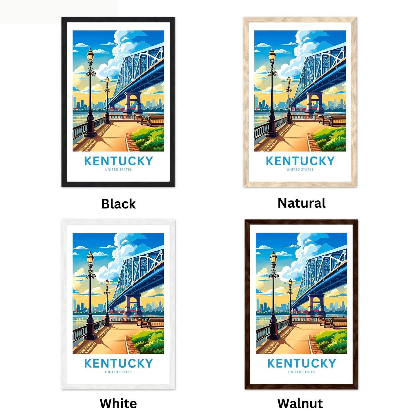 Kentucky Travel Poster