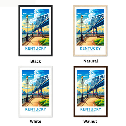 Kentucky Travel Poster