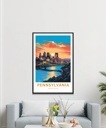 Pennsylvania Travel Poster