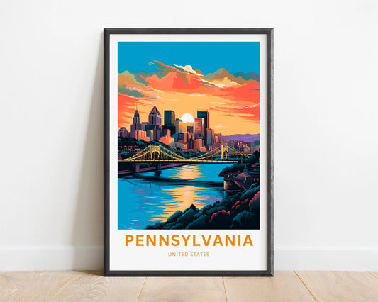 Pennsylvania Travel Poster