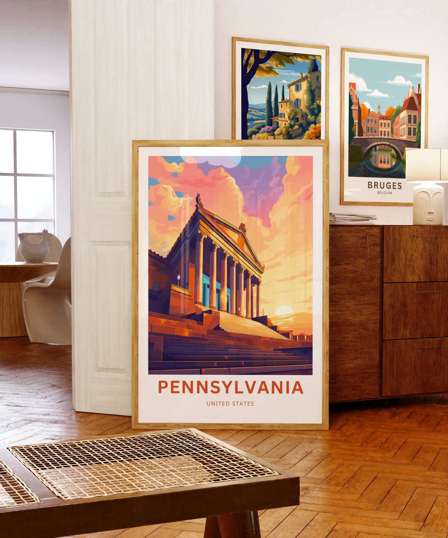 Pennsylvania Travel Poster