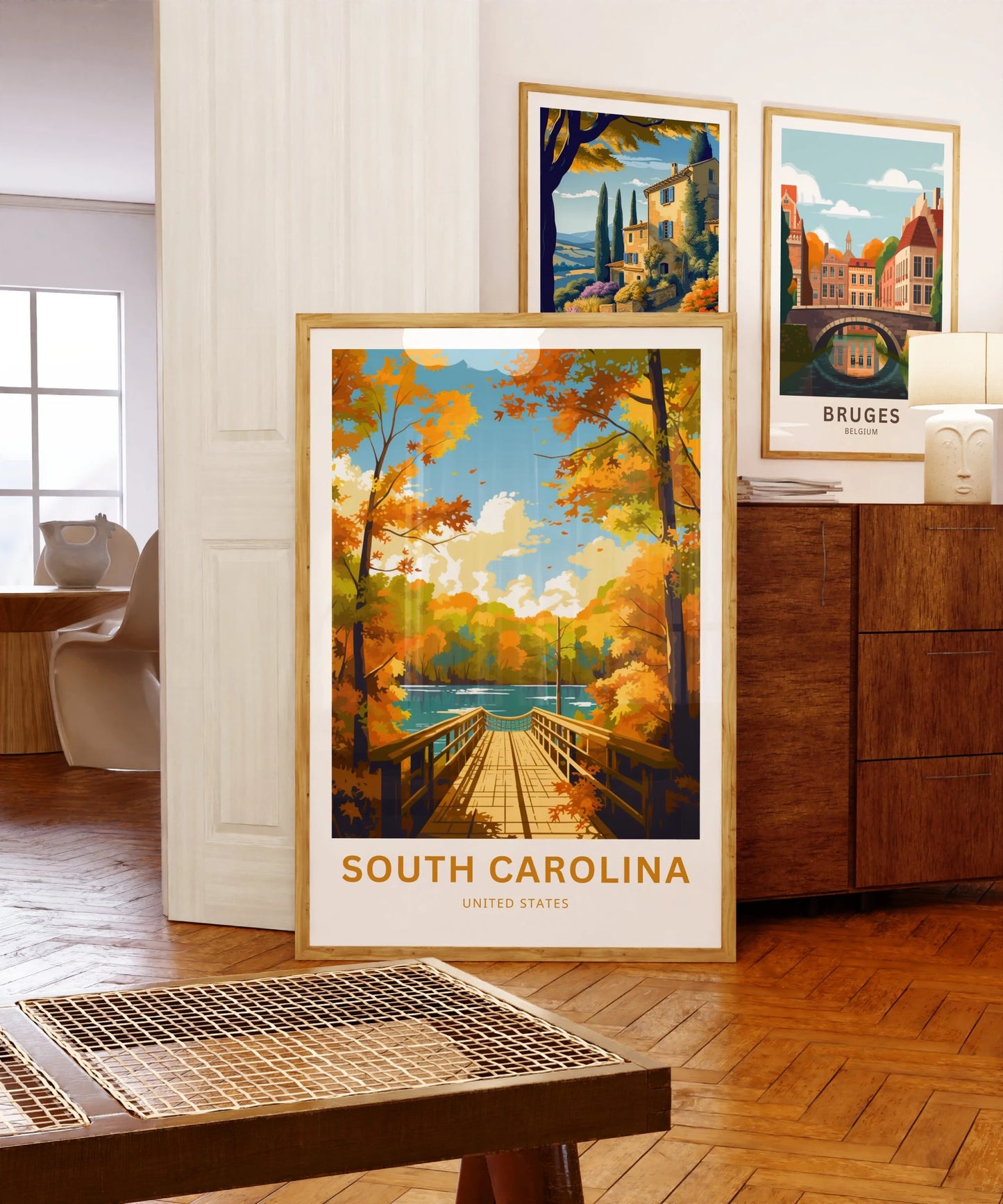 South Carolina Travel Poster