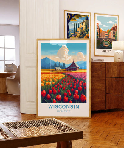 Wisconsin Travel Poster