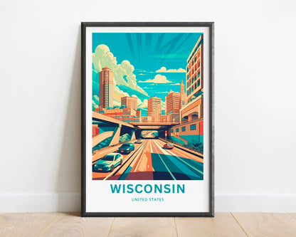 Wisconsin Travel Poster