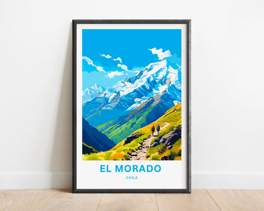 El Morado Travel Poster