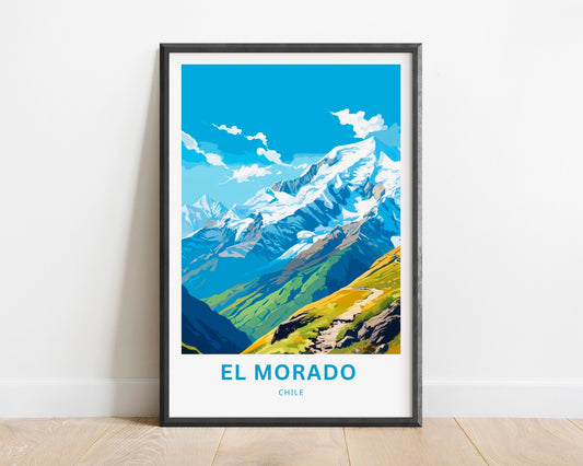 El Morado Travel Poster