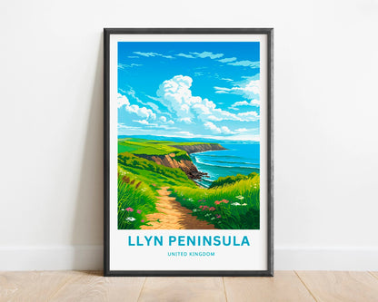 Llyn Peninsula Travel Poster