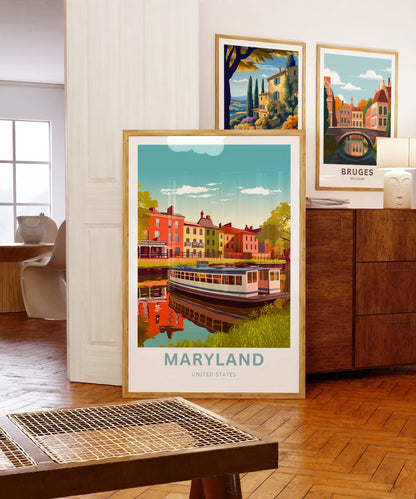 Maryland Travel Poster