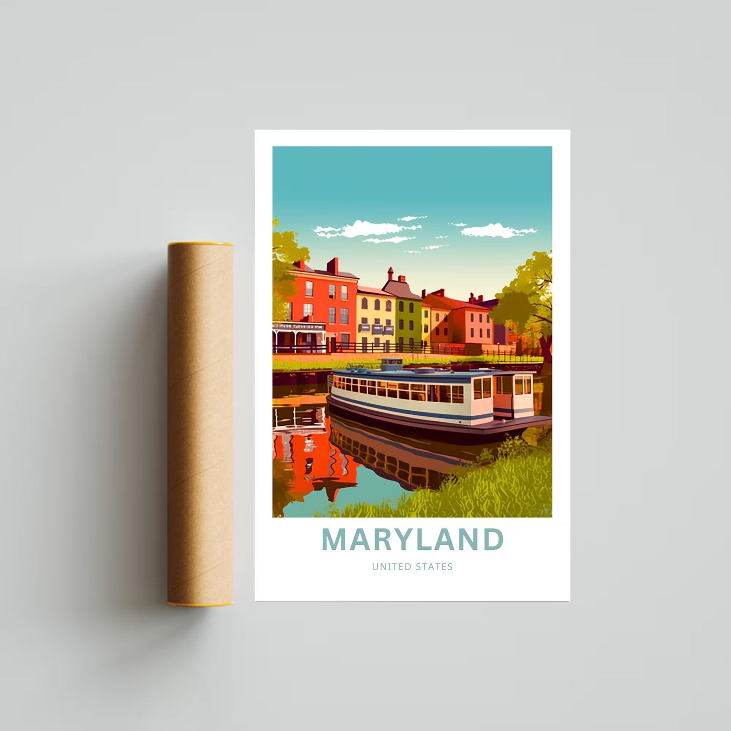 Maryland Travel Poster