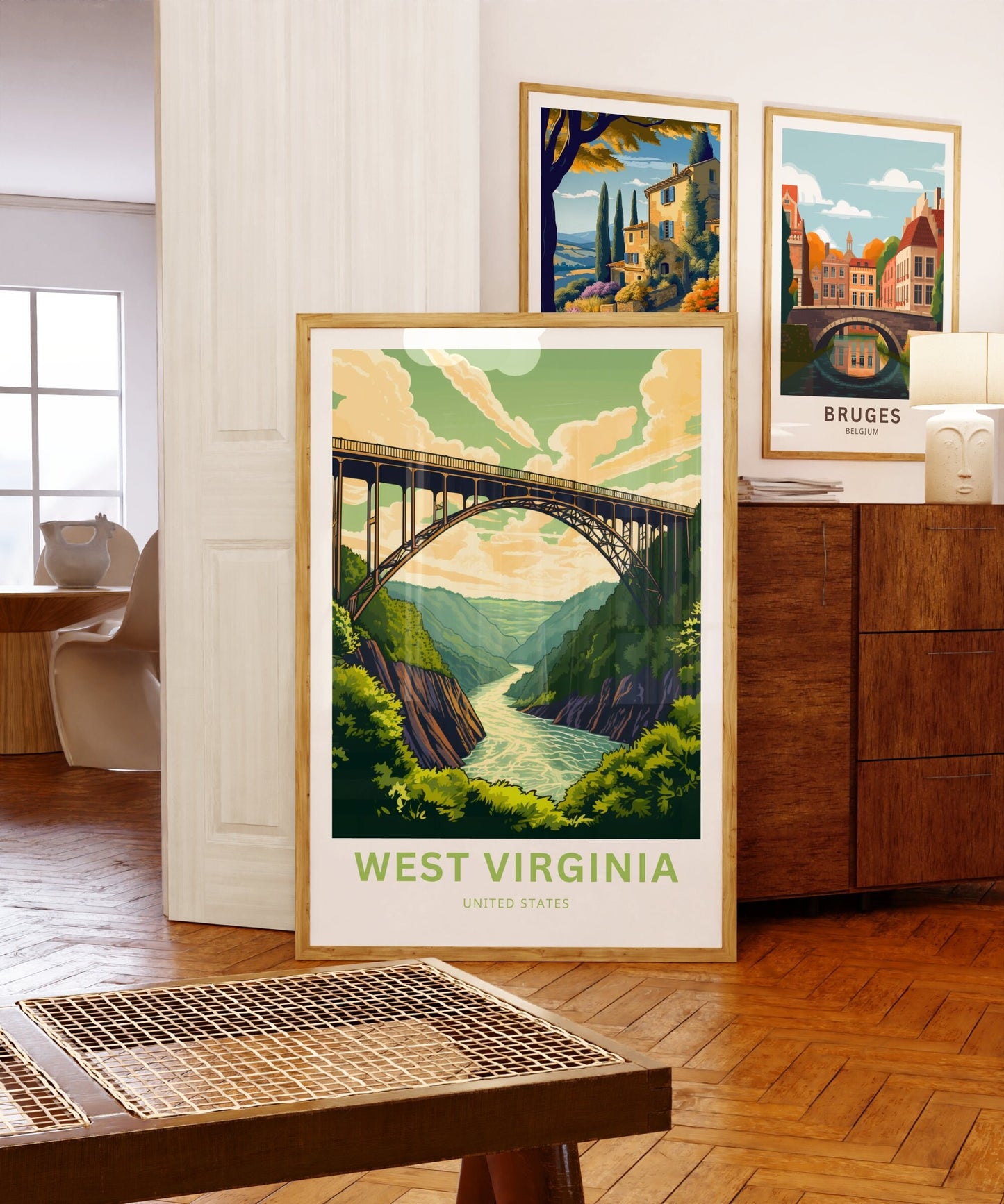 West Virginia Travel Poster