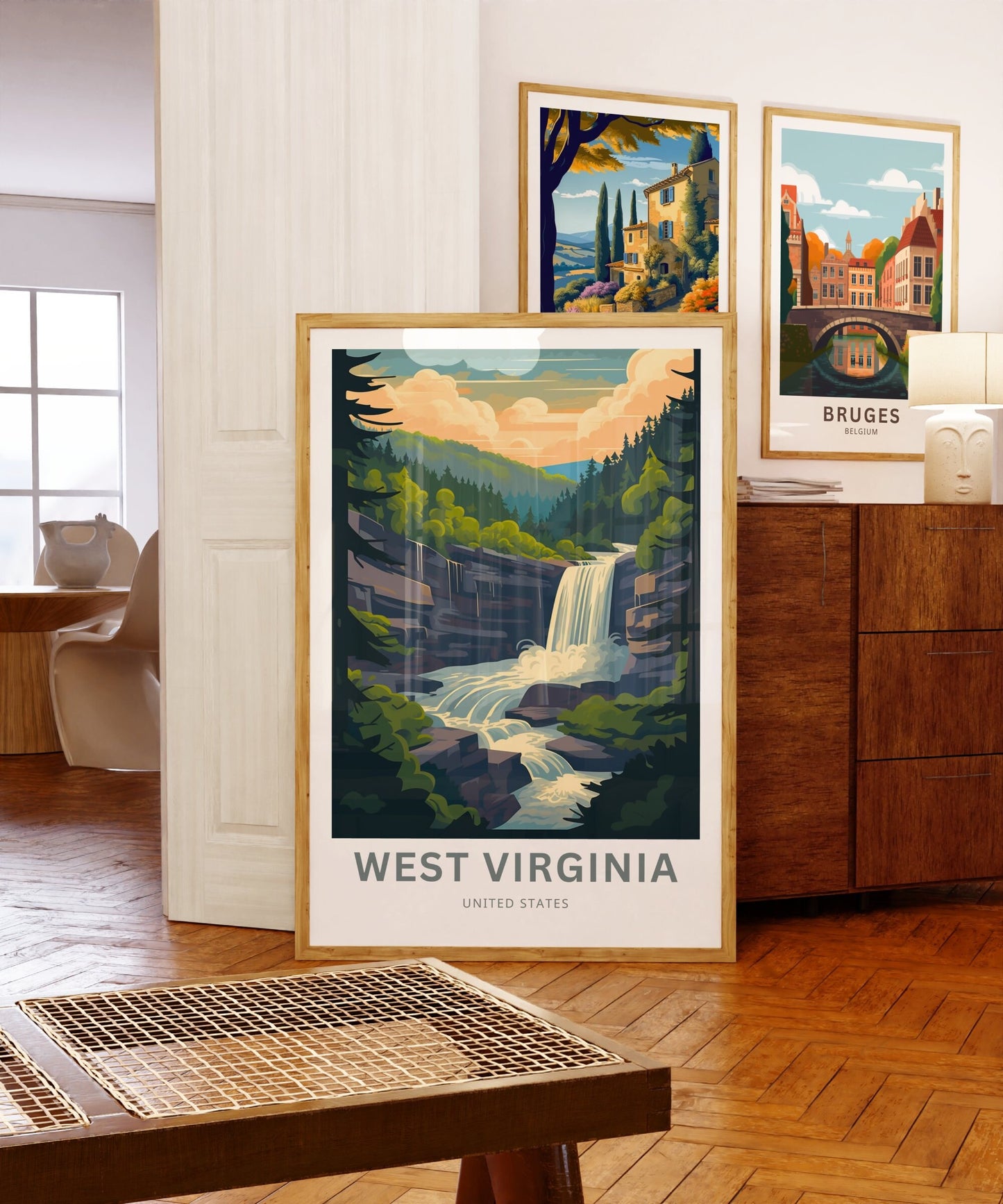 West Virginia Travel Poster