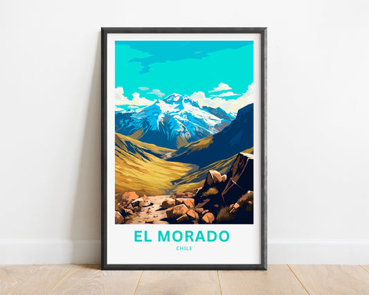 El Morado Travel Poster