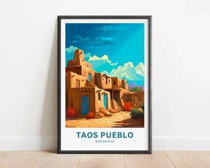 Toas Pueblo Travel Poster