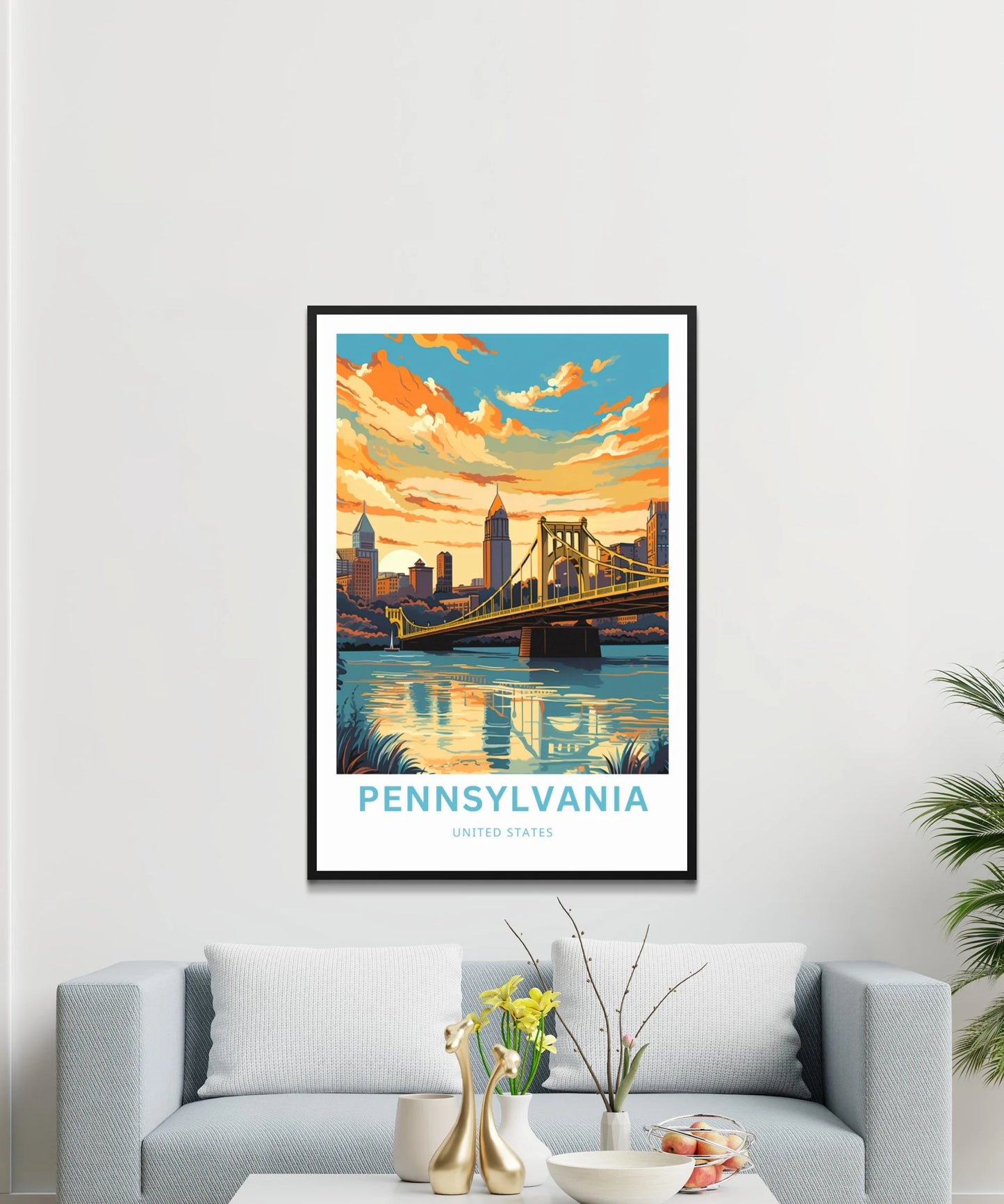 Pennsylvania Travel Poster