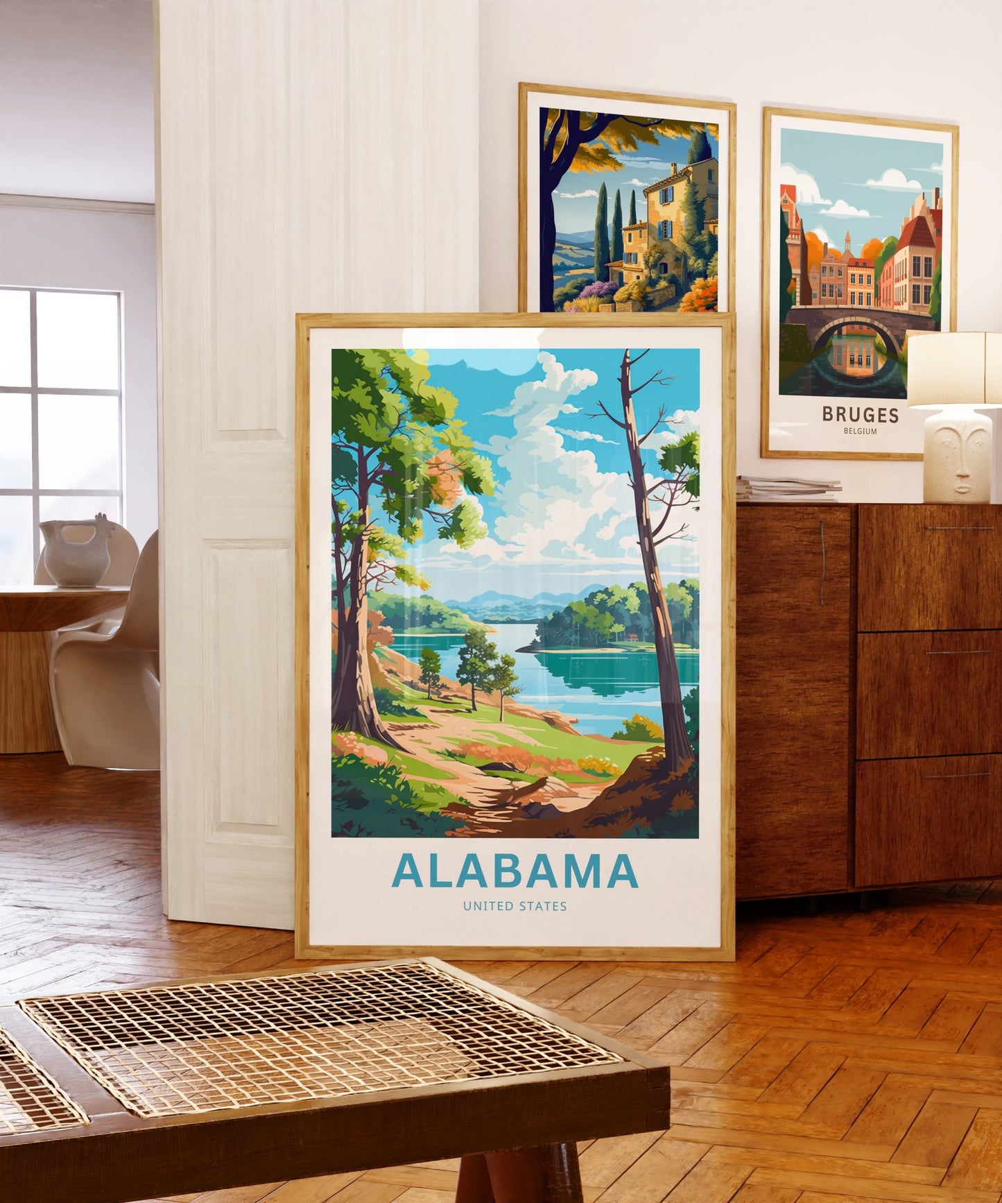 Alabama Travel Poster