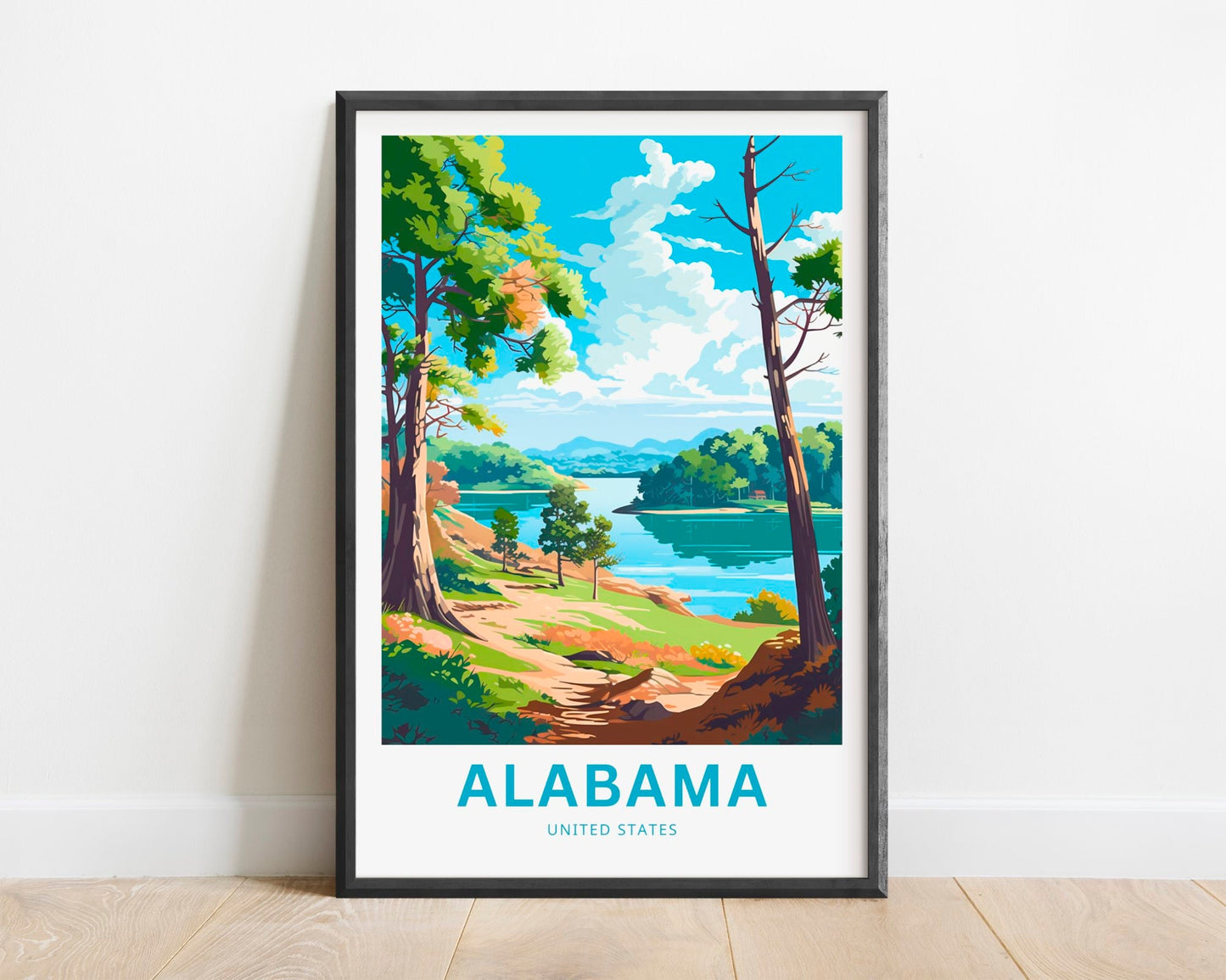 Alabama Travel Poster