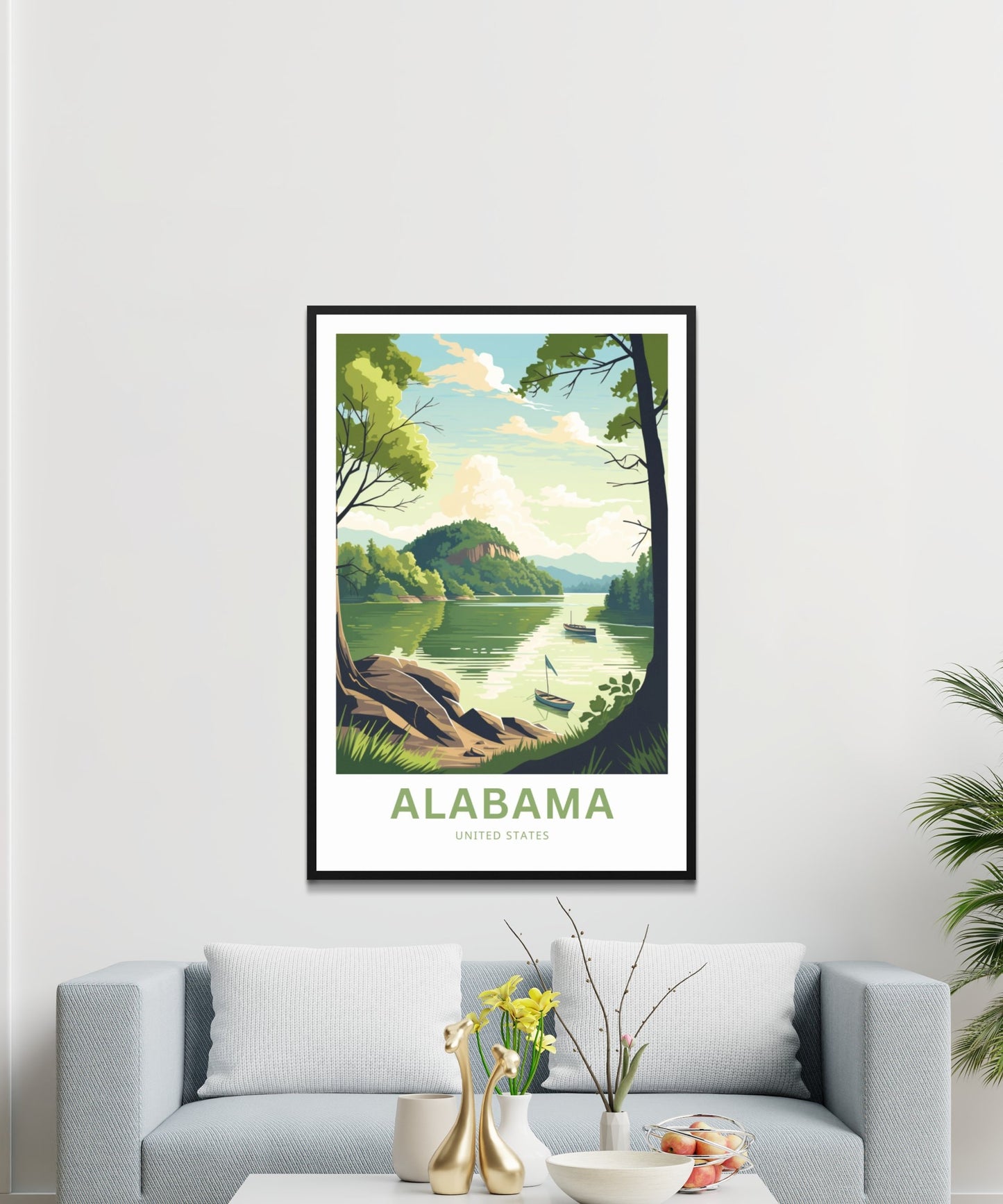 Alabama Travel Print - Nature's Beauty