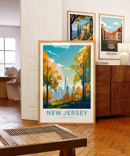 New Jersey Travel Poster