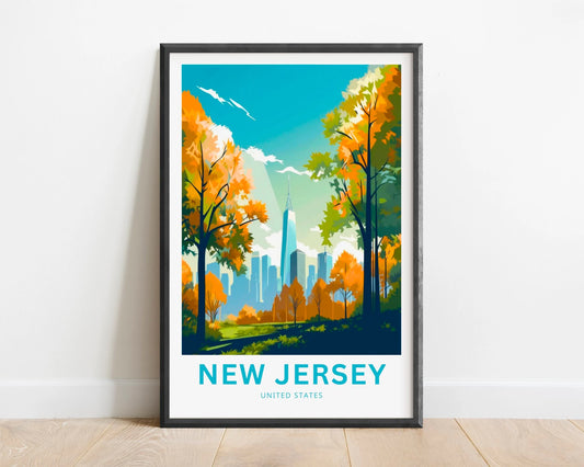 New Jersey Travel Poster