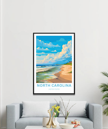 North Carolina Travel Poster