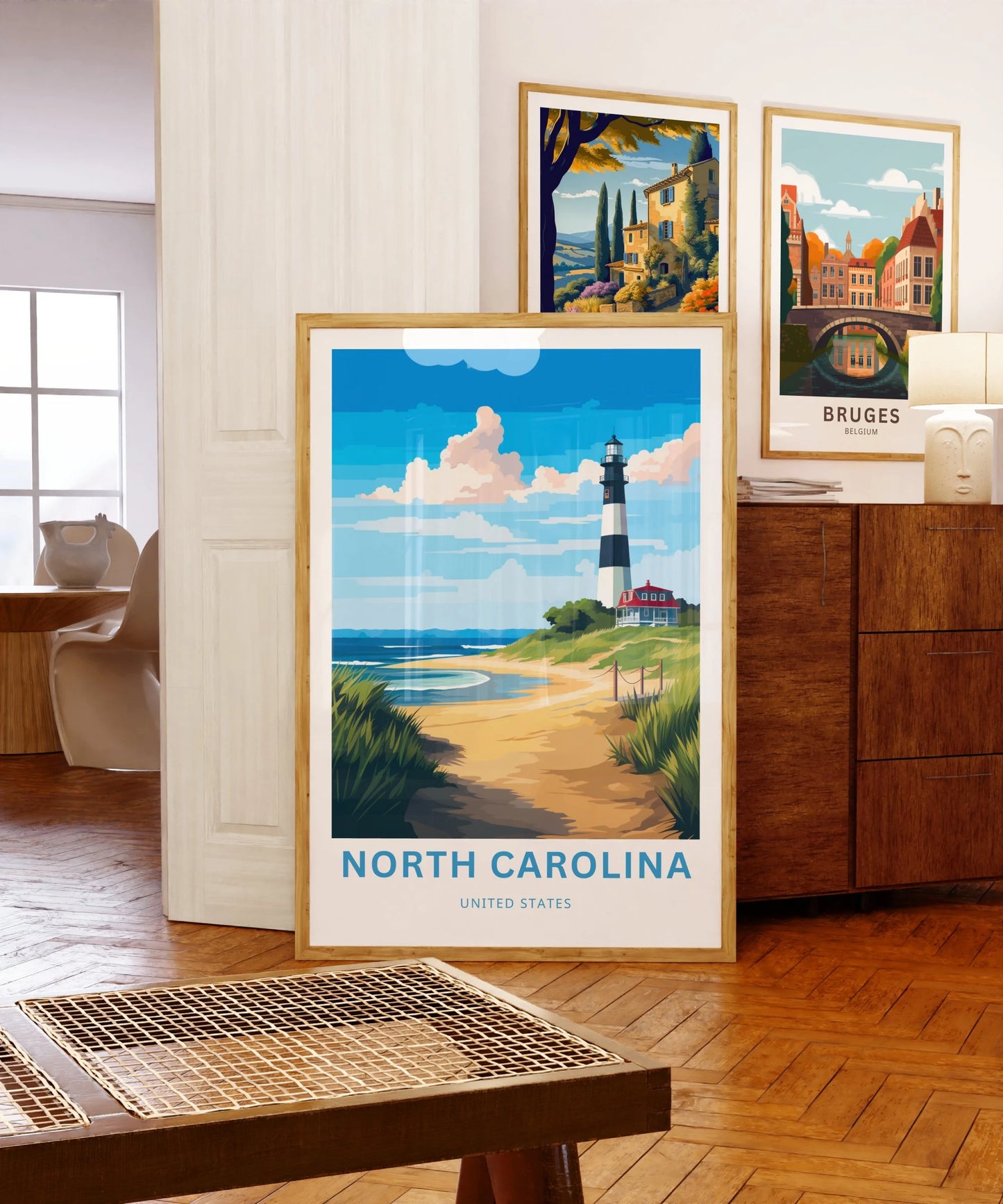 North Carolina Travel Poster